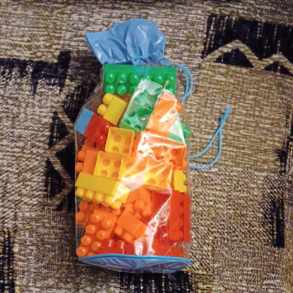 4/$40 Colorful Building Blocks Set